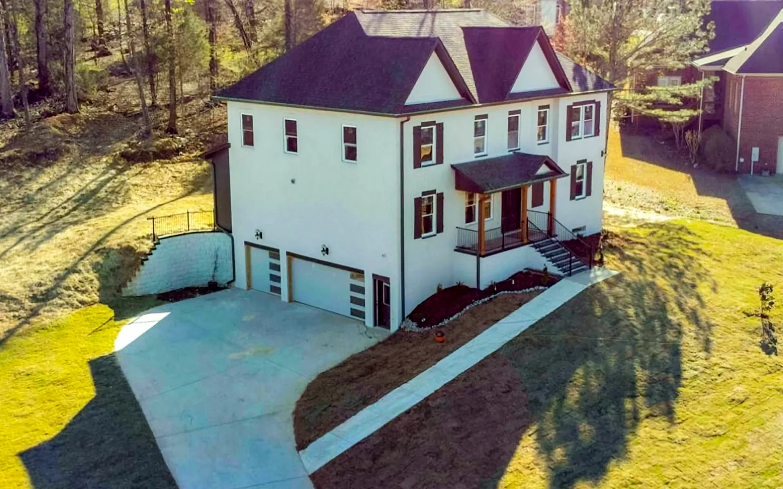 Aerial view of an Alexti residential project and surrounding site